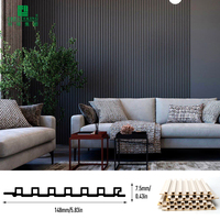 Panneau mural en PVC WPC imperméable et ignifuge avec motif géométrique pour usage domestique et de divertissement, design moderne, fond de télévision
