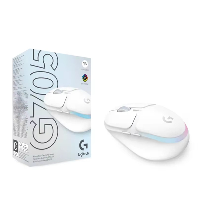 Logitech G705 Wireless Gaming Mouse 2.4GHz Wireless Backlit 8200dpi 6 Buttons Fully Programmable Battery Powered for PC Mac