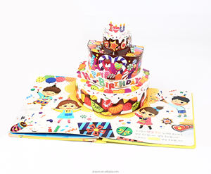 Livre d'histoires anglaises pour enfants, livre à couleurs <span class=keywords><strong>Pop</strong></span>-Up, impression personnalisée - Product Image 1