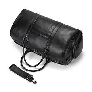 Sac de voyage week-end en cuir véritable de qualité supérieure pour hommes et femmes, sacs de voyage de luxe respirants personnalisés - Product Image 5