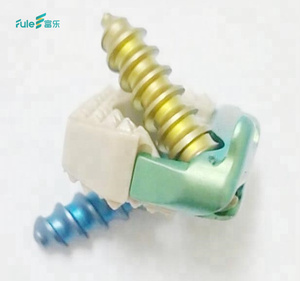 Harga Kompetitif Bersertifikasi CE Fule Titanium/PEEK Anterior Interbody Fusion Cage Kelas III Fiksasi Tulang Belakang Bedah Ortopedi - Product Image 3