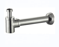ND012 Piège à bouteille en laiton de style moderne Siphon pour égouttoir de lavabo de salle de bain