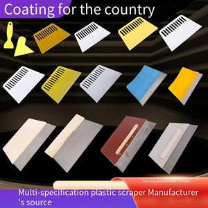 Plastic scraper for scraping putty, household scraper, wall-leveling tool, plastic shovel, putty knife, scraper - Product Image 2
