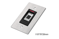 Huella digital biométrica RFID 125KHz 13,56 MHz Lector de tarjetas Sistema de control de acceso de puerta Control de acceso inteligente de huellas dactilares