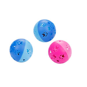 Accessori per gatti da 5cm gioca a paw Balls Pet cat Kitten <span class=keywords><strong>Jingle</strong></span> Bells little jingly <span class=keywords><strong>ball</strong></span> Cat toys - Product Image 1