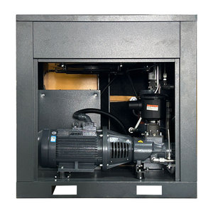 Compressore d'aria a vite PM VSD da 15kW, stazionario, 8-10 Bar, 2,25 M/min, IP55, a trasmissione diretta, compatto, industriale - Product Image 5