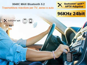   Transmisor y Receptor, <span class=keywords><strong>Adaptador</strong></span> 2 en 1 <span class=keywords><strong>para</strong></span> Avión, Transmisor 5.2 <span class=keywords><strong>para</strong></span> Televisores, Equipos <span class=keywords><strong>de</strong></span> Gimnasio, Automóviles - Product Image 6