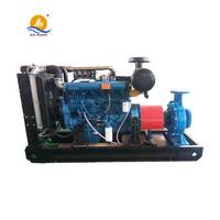 Pompe centrifuge diesel à 4 cylindres, système de motopompe diesel
