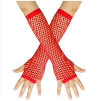 Gants en résille pour enfants pour Halloween : Gants néon style années 80 et 90 pour fêtes, jeux de rôle et accessoires de cosplay