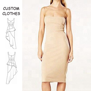 เดรสเซ็กซี่พิมพ์ลายดิจิทัลคอร์ดาเชี่ยนสำหรับผู้หญิงเดรสลำลองพิมพ์ลายดิจิทัลเนื้อผ้าระบายอากาศได้ดีฤดูร้อนล่าสุด - Product Image 1