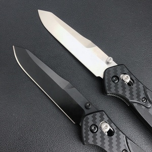BM940 Osborne กลางแจ้งเครื่องมือกู้ภัย D2เหล็กใบมีดกระเป๋ามีดไนล่อนแก้วมีดแคมป์พับได้ - Product Image 3