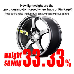 عجلات RAYS Gram Lights 57CR <span class=keywords><strong>LIMITED</strong></span> RBC المصنوعة من السبائك المطروقة لسيارات الركاب، عجلات سبائك مقاس 17 و18 و19 و20 بوصة، 5x114.3 لسيارات BMW E46 E90 F30 F32 G20 - Product Image 2