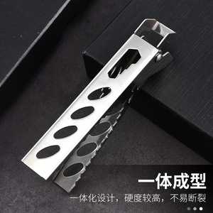 Pinzas antideslizantes de acero inoxidable para cocinar al aire libre, pinzas para barbacoa de camping, pinzas para alimentos, pinzas para ollas, pinzas para pasteles, pinzas para platos. - Product Image 5