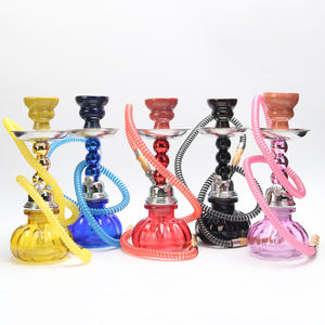 اختر من بين ألوان متنوعة شيشة نارجيلة بالجملة مجموعة شيشة رخيصة كاملة شيشة مخصصة كوب شيشة زجاجي - Product Image 4