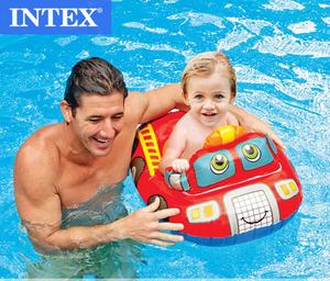 حمام سباحة عائم للأطفال مقعد كارتوني للأطفال سباحة عائم للأطفال حمام سباحة عائم للسيارات - Product Image 2