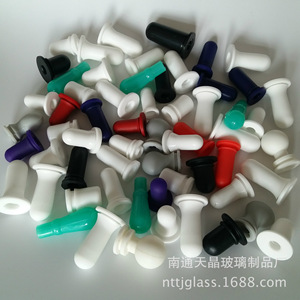 Puntas de silicona Tianjing de 2.0 mm, negras y blancas, para envases de cosméticos - Product Image 4