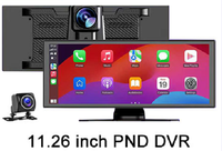 Gran oferta H818D Radio de coche 11,26 pulgadas 2K resolución GPS navegación salpicadero coche para DVD reproductor Multimedia reproductores MP3/MP4