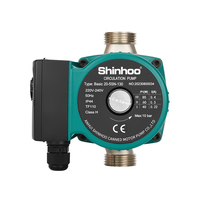 Bomba de Circulación de Agua Caliente Trifásica Pequeña Shinhoo Basic 20-5SN-130 para Calefacción Doméstica, Presión de 1.0MPA, Salida de 25MM