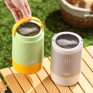 Boîte Bento de Luxe 2026 Style Japonais en Acier Inoxydable 304 à Trois Niveaux Anti-Fuite, Capacité 3-6L, Vente en Gros, Logo Personnalisé, pour Enfants et École - Product Image 5