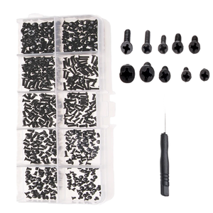 500pcs PA Stainless Steel Self Tapping Screws M1 M2 M1.4 M1.7 Phillips Round Pan Head <b>Small</b> <b>Laptop</b> Computer Screws - Product Image 1