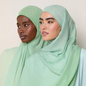 <span class=keywords><strong>Hijab</strong></span> Muçulmano Personalizado com Logo - Modal Satin Respirável para Todas as Estações - Lenço Simples e Modesto para Mulheres - Product Image 1