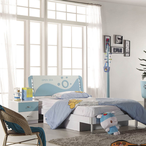 Design personalizzato del fumetto letto per bambini in legno tavolo da studio armadio Set altri mobili per camera da letto per bambini di casa per ragazze - Product Image 5
