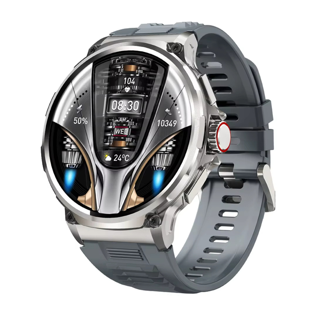 V69 Smartwatch 1.85" Display IP68 Waterproof 710 MAh Battery Blood Oxygen Sensor 400 Watch Faces Smart Watch