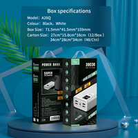 Batterie externe 20000mAh, charge super rapide 22.5W, chargeur portable avec entrée/sortie PD 20W Type C pour téléphone