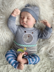 Wholesale 17 Inch Reborn <strong>Doll</strong> <strong>Real</strong> <strong>Baby</strong> <strong>Dolls</strong> Newborn Reborn <strong>Baby</strong> <strong>Dolls</strong> Soft Silicone Realistic Reborn <strong>Baby</strong> for Gift