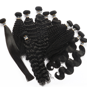 Paquetes de extensiones de cabello humano 100% 18 20 22 24 pulgadas paquetes de cabello humano liso <span class=keywords><strong>hueso</strong></span> barato al por mayor paquetes de cabello Remy a granel - Product Image 1