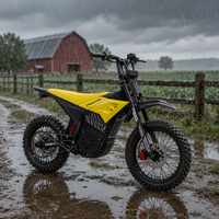Moto électrique tout-terrain, batterie lithium 52V 28Ah, couple élevé 140Nm, vitesse maximale 50 MPH, moto électrique tout-terrain pour adultes