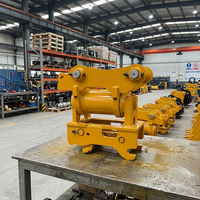 Attelage rapide hydraulique inclinable pour excavatrices de 4 à 9 tonnes, poids 220 kg, garantie 1 an