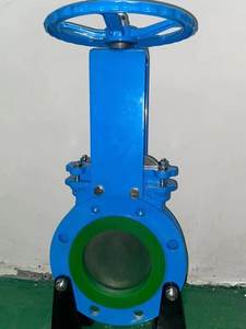 Doublure Vanne à couteau en polyuréthane DN400 DN500 Boue <span class=keywords><strong>de</strong></span> fibres recyclées et boue d'emballage - Product Image 5