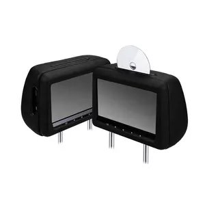 Poggiatesta per auto dvd schermo LCD digitale HD da 10.1 pollici sedile posteriore per auto intrattenimento poggiatesta per auto dvd con pulsanti