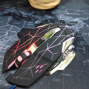 Leilingshi Gaming <b>Mouse</b> 12 Buttons RGB Backlit Wired Optical Right Hand Ergonomic Design - Product Image 5