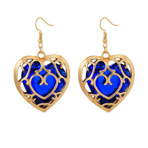 لعبة زيلدا التنفس من القلب البري قلادة/سلسلة المفاتيح/القرط مجموعة قلادة الكريستال أسطورة زيلدا للمجوهرات النسائية - Product Image 3