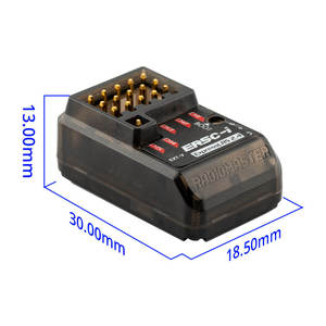 For ER5Ci ELRS 2.4GHz 5-Channel PWM Receiver with <b>ABS</b> Material for FPV Compatible RC Models and Stable Signal - Product Image 3