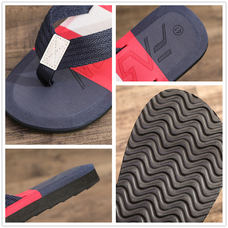 Foam Summer Beach Flat Shoes Outdoor Casual Men Flip Flops Slippers Wholesale