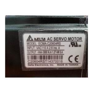 มอเตอร์ AC 400W ECMA-C20604RS ECMA-C20604RS 400W 220V มอเตอร์ AC พร้อมไดรเวอร์ AC - Product Image 2