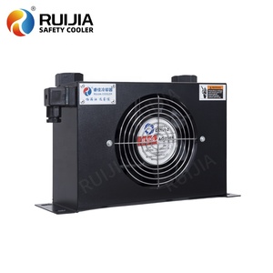 Échangeur <span class=keywords><strong>de</strong></span> chaleur <span class=keywords><strong>à</strong></span> ailettes en aluminium OEM, commande minimum d'une pièce, réservoir d'huile hydraulique avec couvercle, kit <span class=keywords><strong>de</strong></span> refroidisseur d'huile avec ventilateur 12V - Product Image 5