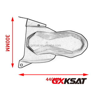 Protector de Guardabarros Trasero para Motocicleta GXKSAT, Compatible con Y-amaha <span class=keywords><strong>TMAX</strong></span> 530 T-MAX 530 2017 2018 <span class=keywords><strong>2019</strong></span> - Product Image 3