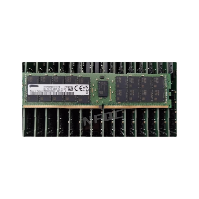 M393A8G40AB2-CWE NFQC RAM DDR4 RDIMM 64GB M393A8G40AB2 3200Mbps 2Rx4 Server Memory DRAM Modules M393A8G40AB2-CWEBY