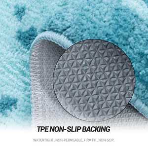 Tùy chỉnh chống TRƯỢT THẤM không trượt Tắm <span class=keywords><strong>Mat</strong></span> cuộn hình bầu dục không thấm nước chống trượt thảm cao su trên cửa phòng tắm vòi sen sàn chân <span class=keywords><strong>mat</strong></span> - Product Image 5