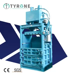 Aluminum Can Vertical Downstroke Baler Plastic Bottle Vertical Hydraulic Baler with Safety for Sale