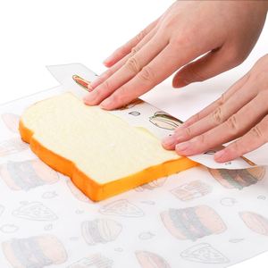 Custom Printed Greaseproof 2026 Sandwich <b>Paper</b> <b>Sheets</b> Single-Sided Non-Stick Baking <b>Wax</b> Food Wrapping Burgers Pizza Candies - Product Image 4