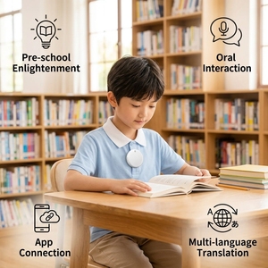 Dispositivo Traductor Portátil con IA para Traducción en Múltiples Idiomas, Práctica de Habla en Inglés, Recargable, para Niños - Product Image 2