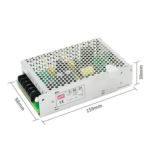 Bộ Nguồn Chuyển Mạch Đầu Ra Đơn S-60-12 60W 12V 5A AC DC