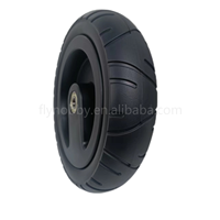 Roue de poussette de 8 pouces, roue de chariot, pneu en mousse PU