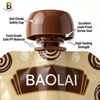Sachet d'emballage alimentaire pour bébé imprimé sur mesure sans BPA 100g 200g, pochette souple à bec verseur pour chocolat et yaourt