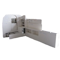 Armoire en aluminium personnalisée pour Bens Sprinter Camper Van Ambulance Conversion intérieure